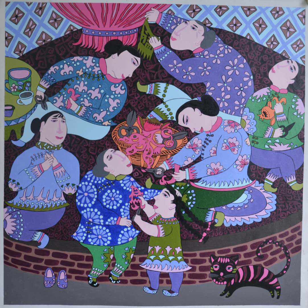 辽宁庄河农民画:从农村走向世界的民间艺术