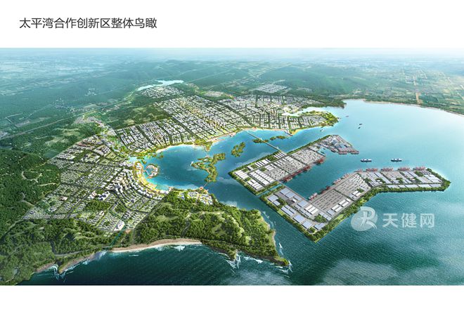 (高强 摄)太平湾合作创新区位于辽东半岛中西部,大连市域西北端,规划