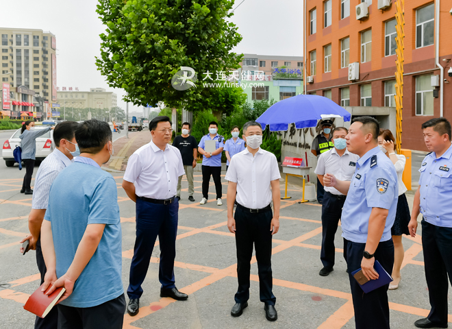 天健原创 7月6日下午,甘井子区教育局,卫键局,市场监管局,行政执法局